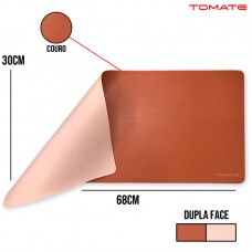 Mouse Pad Couro Profissional MTC-7030 Tomate- Laranja e Rosa